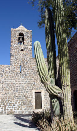 Mulege Mission's bell tower, Bill Bell Photograph