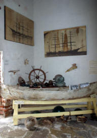 Mulege's musem is located in the old prison on the hill overlooking town. Bill Bell Photograph