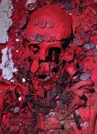 The remains of the Red Queen. Image: INAH