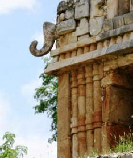 Sayil Mayan Ruins Yucatan Mexico Photography by Bill and Dorothy Bell