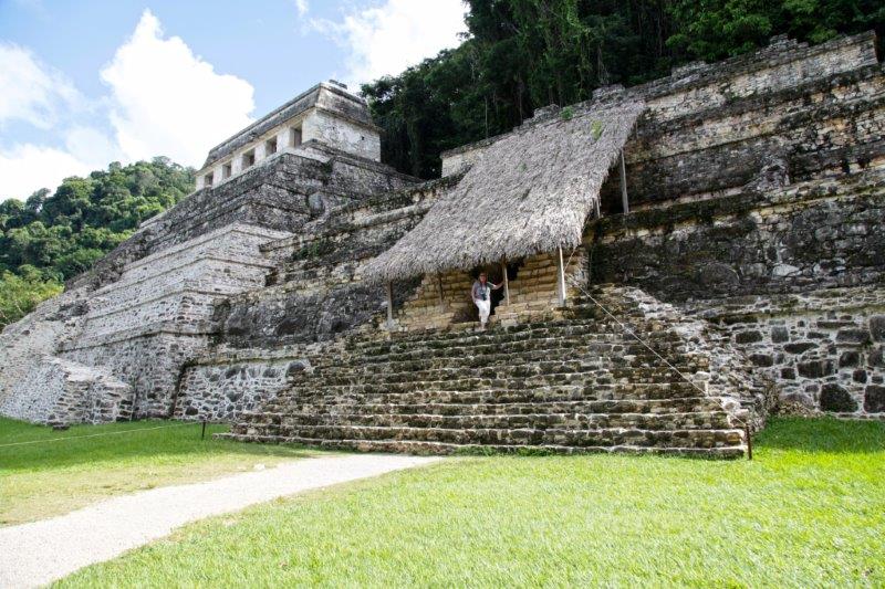 The Temple of the Red Queen was largely ignored until 1994. Then known as simply Temple 13, the pyramid was in poor repair and was the second cousin to the much more grand and exciting Pyramid of the inscriptions that shared the hillside slope and Palenque's palacial plaza.  It also appeared typical of Palenque temple Pyramid structures. In 1954 they discovered a looted tomb containing jade beads, teeth and bone fragments.