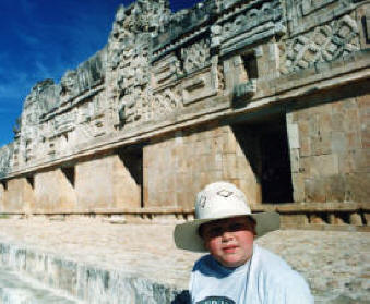 Adam Caddell Uxmal Archeological Site, Mayan Yucatan, Mexico  Photography by Bill Bell