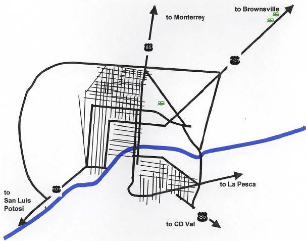Cuidad Victoria Map