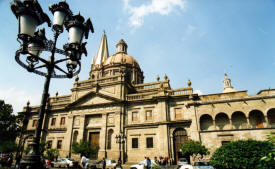 Cathedral is center point Guadalajara, Jalisco Mexico Photography by Bill Bell