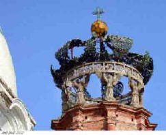 Peurto Vallarta's "Corona"  The crown on the cathdral.  Bill Bell Photograph