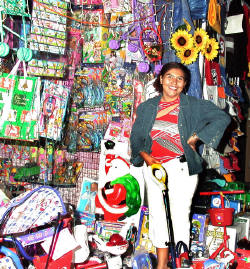Street vendor in La Paz, Bill Bell Photo