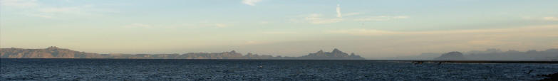 The view from Loreto's Malecon.  Bill Bell Photograph