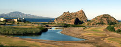 Loreto's golf club provides another diversion for those who like to relax and play.  Bill Bell Photograph