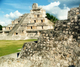 Edzna Mayan Ruins Campeche Mexico Photography by Bill and Dot Bell