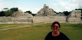 Dorothy Bell Edzna Mayan Ruins Campeche Mexico Photography by Bill and Dot Bell