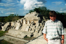 Adam Caddell Edzna Mayan Ruins Campeche Mexico Photography by Bill and Dot Bell