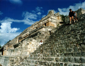 Dylan and Dot Bell Edzna Mayan Ruins Campeche Mexico Photography by Bill and Dot Bell