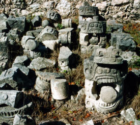 Kabah Mayan Ruins, Yucatan Mexico Photography by Bill and Dorothy Bell 
