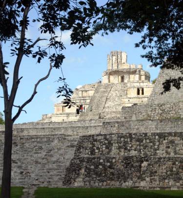 Edzna Mayan Photographs  by Bill and Dot Bell
