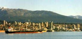Waterfrontview of North Vancouver City Bill Bell Photograph