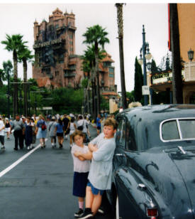 Tower of Terror doesn't scar Adam and dylan Bell The World of Disney Photographs - Disneyworld, Paramount Studios and Epoch Centre by Bill And Dot Bell