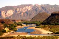One of the first views of the Canyons from the train...Bill Bell Photograph