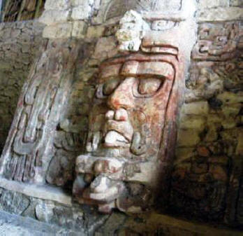 Kohunlich Quitana Roo Mexico Mayn Masks Photography by Bill Bell