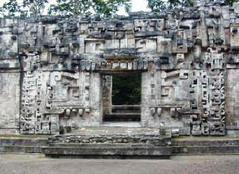 Chicanna Campeche Mexico Mayan Ruins Photographs by Bill and Dorothy Bell