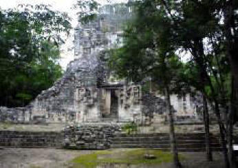 Chicanna Campeche Mexico Mayan Ruins