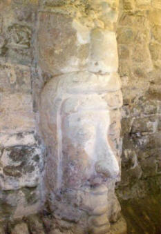 El Tigre  Mayan Archeological Site Campeche Mexico Photographs by Bill Bell