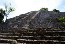 El Tigre  Mayan Archeological Site Campeche Mexico Photographs by Bill Bell