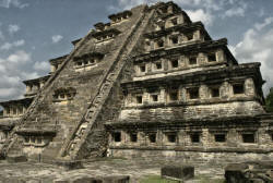 El Taj�n is a pre-Columbian archeological site and was the site of one of the largest and most important cities of the Classic era of Mesoamerica. Bill Bell Photograph