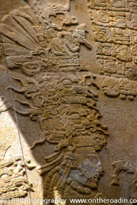  Mayan Archeological site, Pyramids in Bonampak, Murals at Bonampak