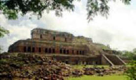 Sayil Mayan Ruins Yucatan Mexico Photography by Bill and Dorothy Bell