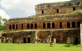 Sayil Mayan Ruins Yucatan Mexico Photography by Bill and Dorothy Bell