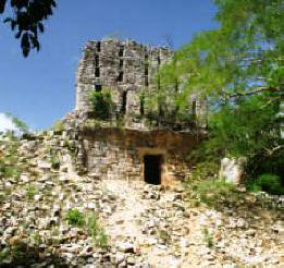 Sayil Mayan Ruins Yucatan Mexico Photography by Bill and Dorothy Bell
