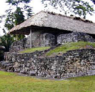 Kohunlich Quitana Roo Mexico Mayn Masks Photography by Bill Bell