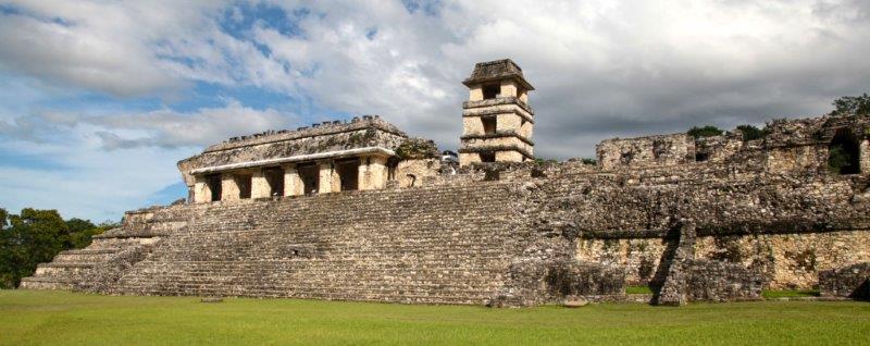 Palenque - The Ancient City The palace Bill Bell Photograph