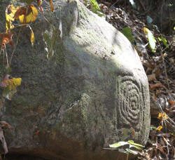 Valley of the Throat Cutters, where you can find ancient 2000 year old petroglyphs on the road to Alta Vista, Nayarit, Bill Bell Photograph\