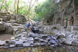 Valley of the Throat Cutters, where you can find ancient 2000 year old petroglyphs on the road to Alta Vista, Nayarit, Bill Bell Photograph