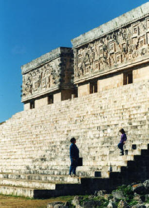 Uxmal Archeological Site, Mayan Yucatan, Mexico  Photography by Bill Bell