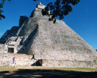 Uxmal Archeological Site, Mayan Yucatan, Mexico  Photography by Bill Bell