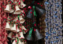 Christmas artson sale outside of Morelia Michoacan Mexico bill Bell Fotografica