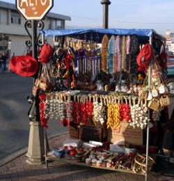 Street sales in Ensenada.  Bill Bell Photograph