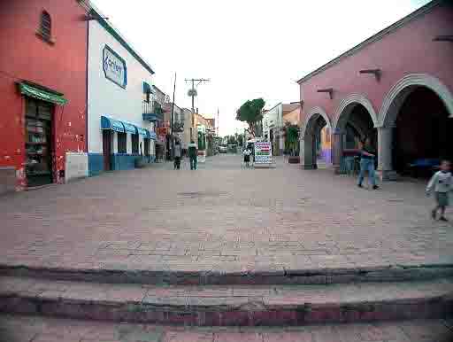 Tequisquiapan  Peestrian Friendly walkways Bill Bell Photograph