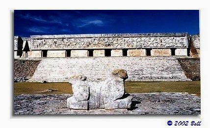 Uxmal Bill Bell Photograph