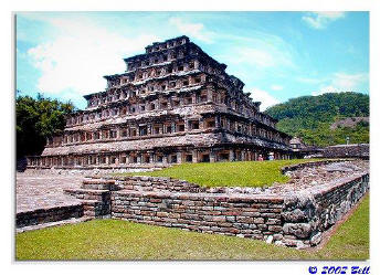 he 'Pyramid of the Niches', a masterpiece of ancient Mexican and American architecture, reveals the astronomical and symbolic significance of the buildingsTajin Bill Bell Photograph
