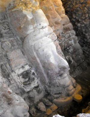 El Tigre  Mayan Archeological Site Campeche Mexico Photographs by Bill Bell