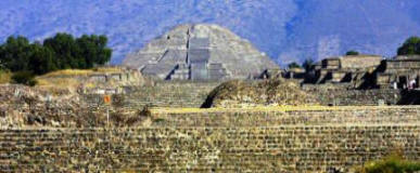 Teotihaucan Ruins Mexico Photography by Bill Bell