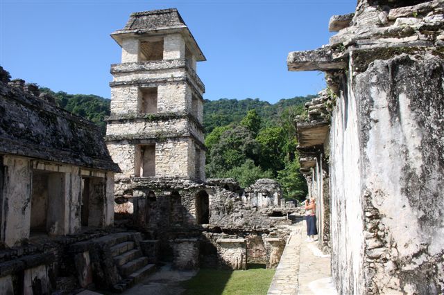 Palenque Chiapas Mexico Mayan Ruins Photograph by Bill Bell