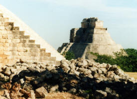 Uxmal Archeological Site, Mayan Yucatan, Mexico  Photography by Bill Bell