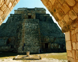 Uxmal Archeological Site, Mayan Yucatan, Mexico  Photography by Bill Bell