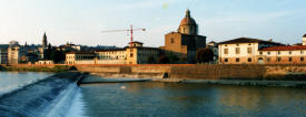 A river runs through Florence More Italy Photography -  Florence, Rome, Venice,  Ancient Roman towns ...photography by Bill Bell