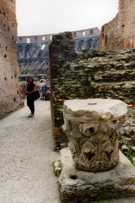 entrance to the Coliseum To view more photography of Italy - Rome, Florence, Venice,  Ancient Roman towns and much more...photography by Bill Bell