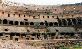 Inside rome's coliseum More Italy - Rome, Florence, Venice,  Ancient Roman towns ...photography by Bill Bell
